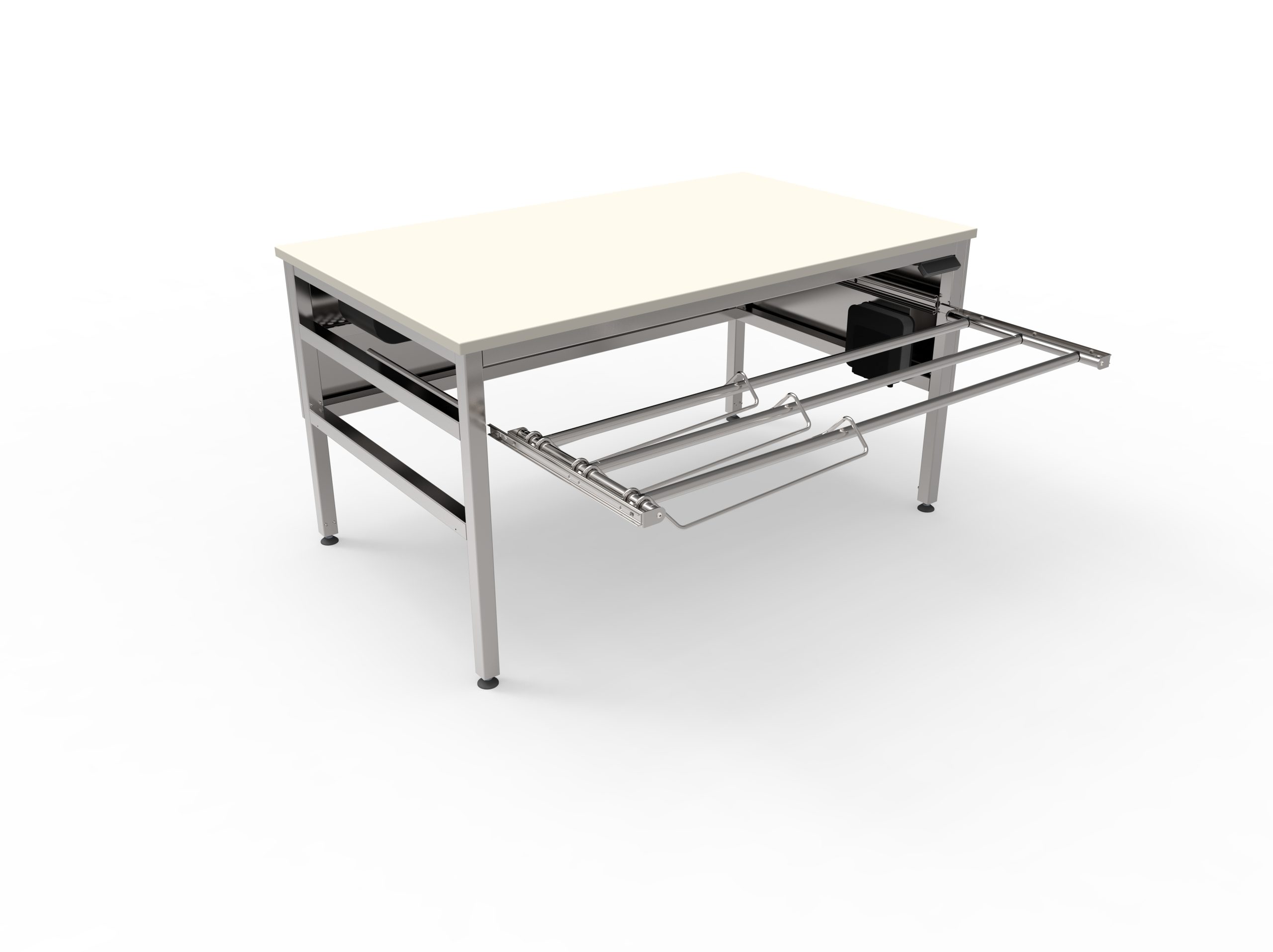 Verpakkingstafel. CSA inspectie en verpakken