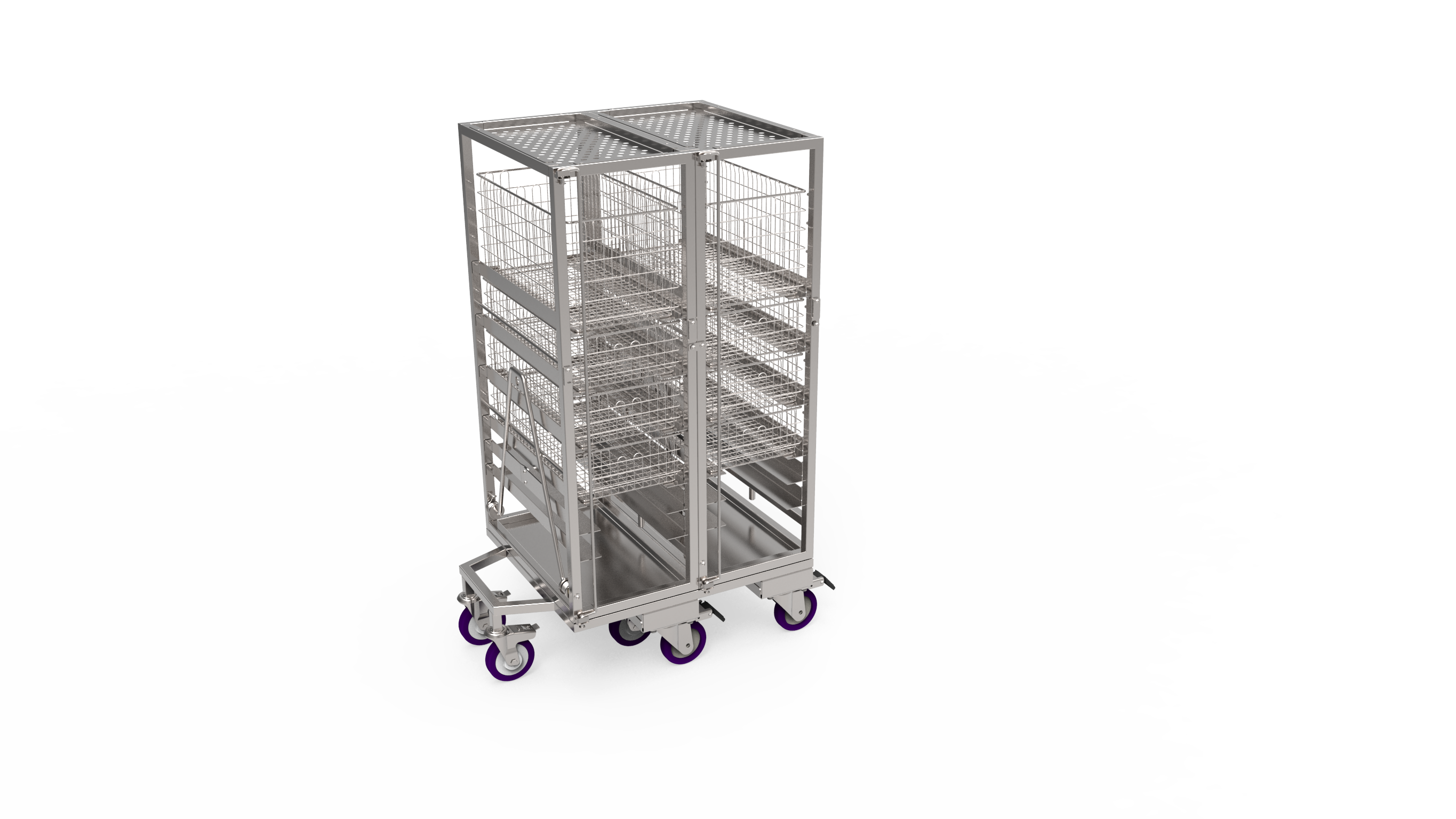 Open transportkar, aanpasbaar naar wensen klant