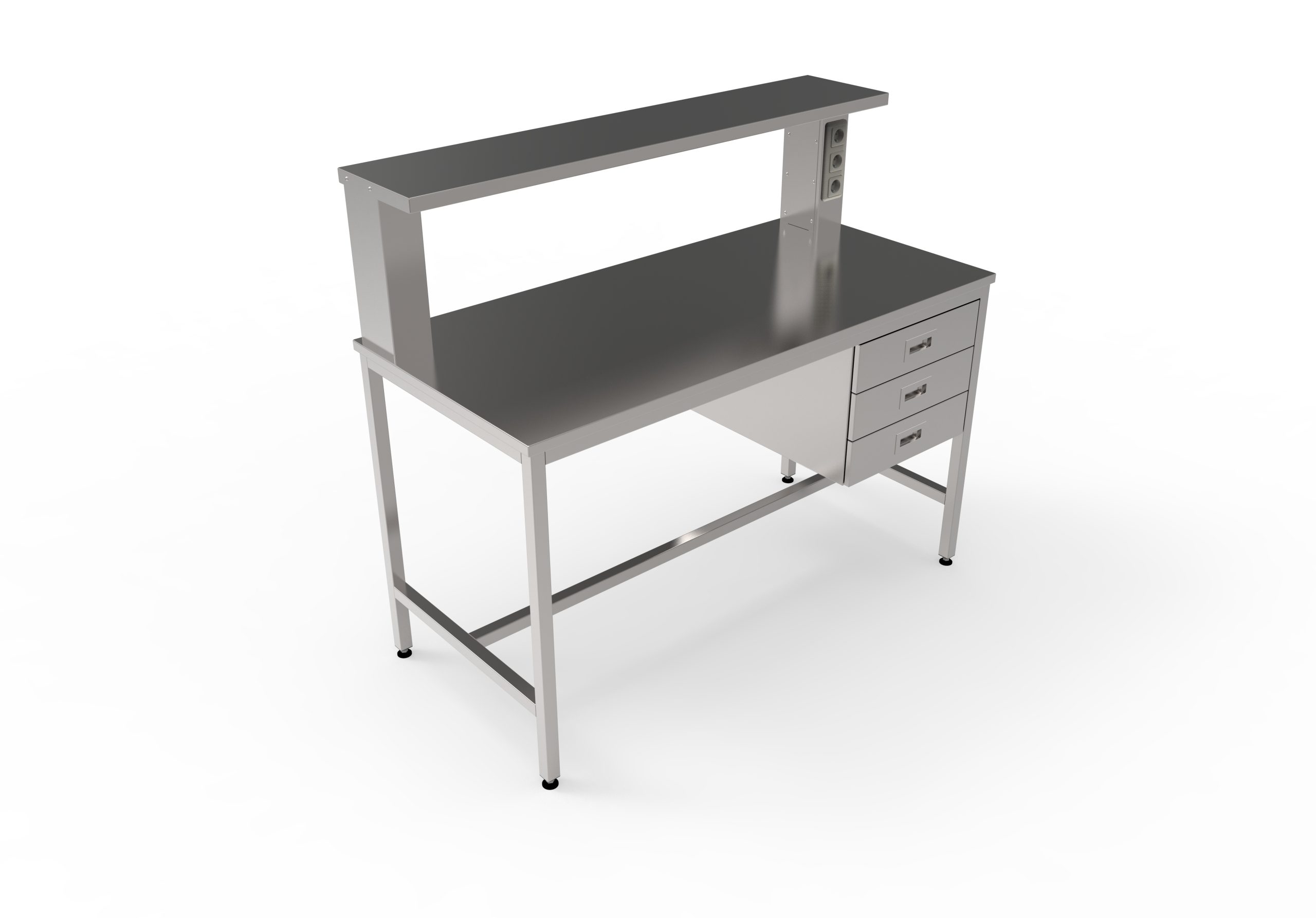 Inpaktafel met vaste hoogte