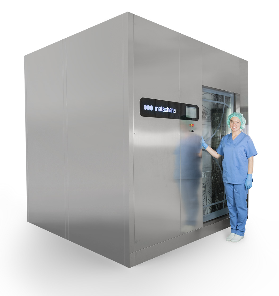 De MAT LD2000 karrenwasmachine is speciaal ontworpen voor de reiniging en desinfectie van karren en bakken.