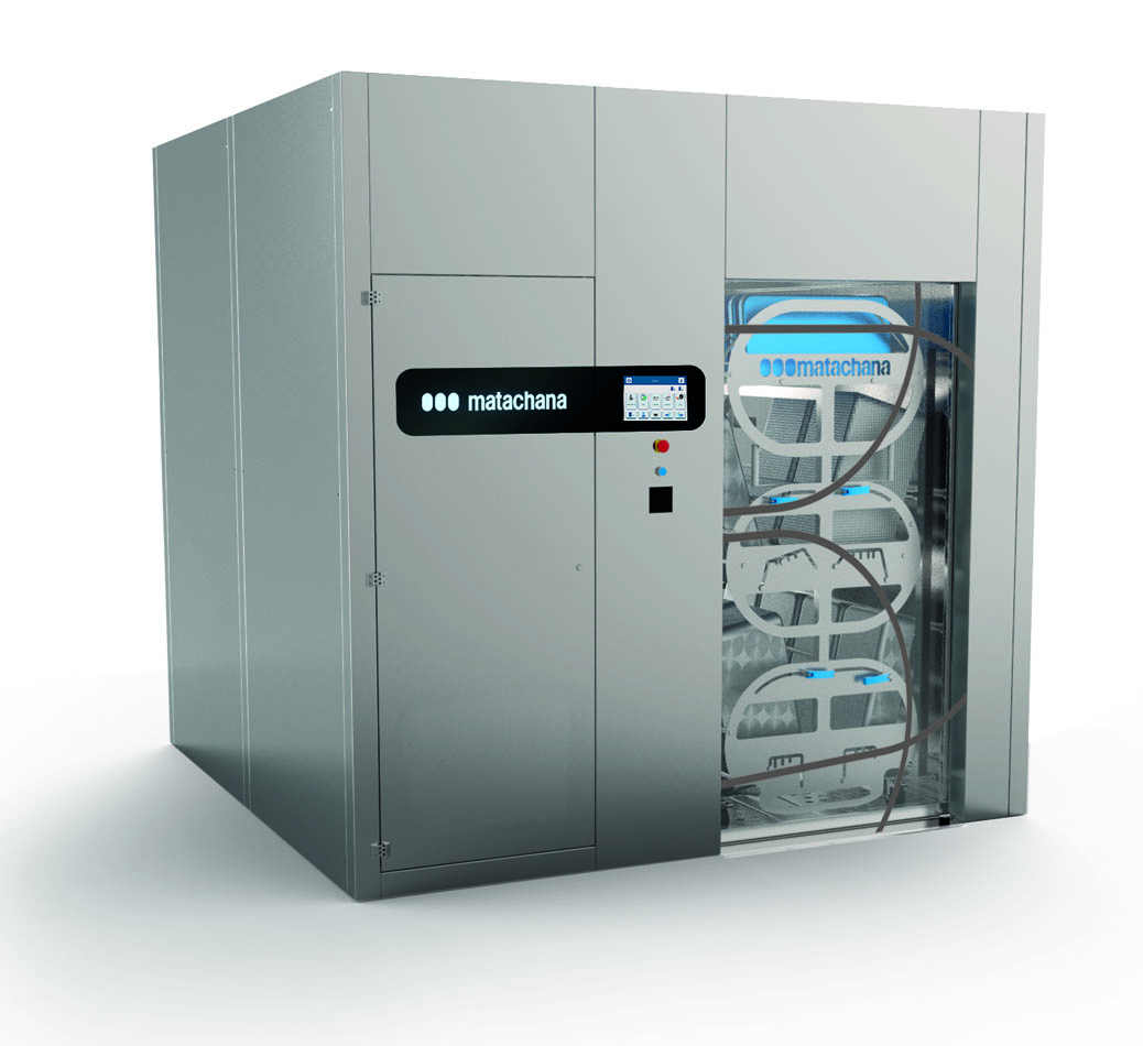 De MAT LD2000 karrenwasmachine is speciaal ontworpen voor de reiniging en desinfectie van karren en bakken.